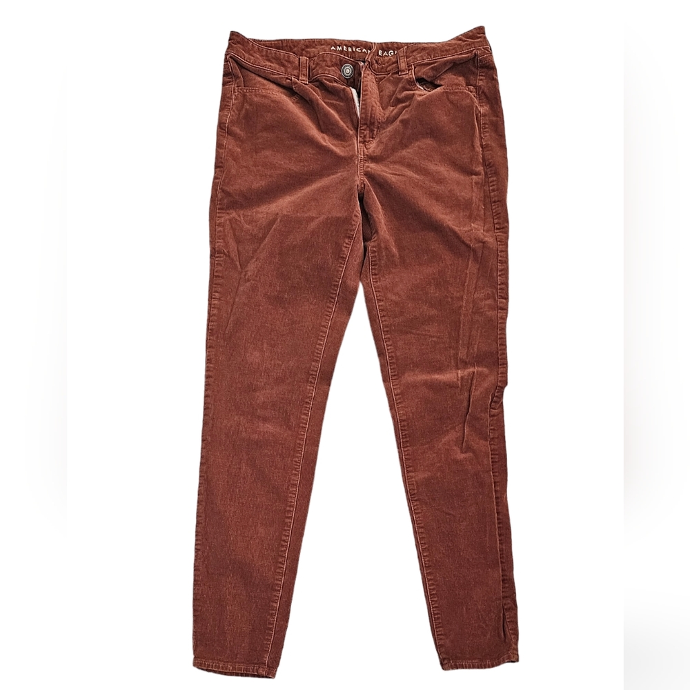 Corduroy hi-rise jeggings